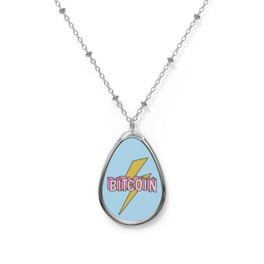 Bitcoin Lightning Necklace