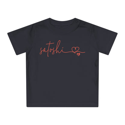 Satoshi Love Letters Organic Cotton Baby T-Shirt