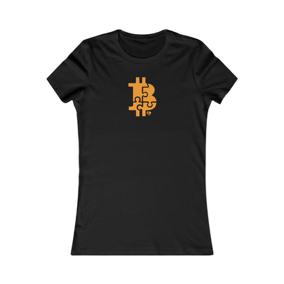 Bitcoin Puzzle Slim Fit T-Shirt