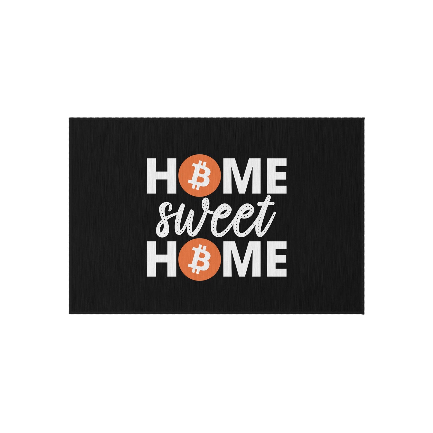 Airbtc Home Sweet Home Outdoor Rug