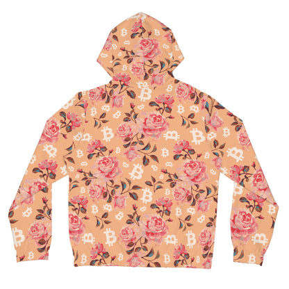 Stack Roses Women’s Full-Zip Hoodie