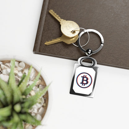 3D Big Bitcoin Keyring