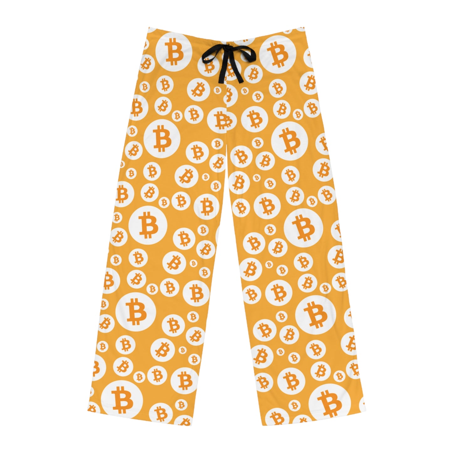 Bitcoin Symbol Polkadot Men's Pyjama Pants