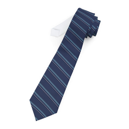 Blue Bitcoin Barrister Necktie