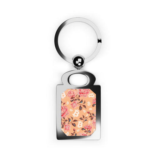 Stack Roses Bitcoin Keyring