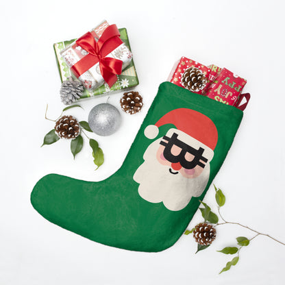 Bitcoin Santa Christmas Stocking