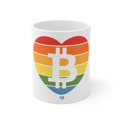 Bitcoin Rainbow OG Mug 11oz