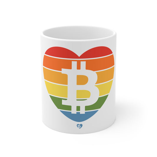 Bitcoin Rainbow OG Mug 11oz