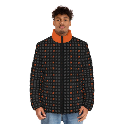 21 Million Grid Men's Puffer Jacket