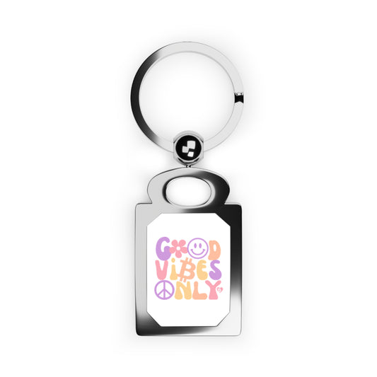 Good Vibes Only Keyring