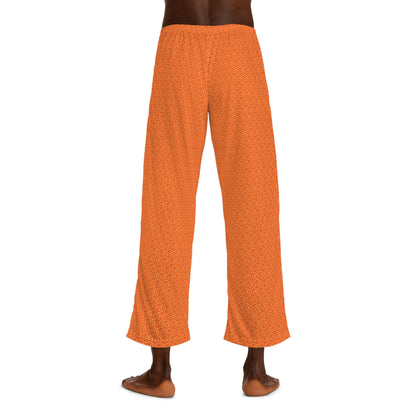 Bitcoin Orange Hex Men's Pyjama Pants