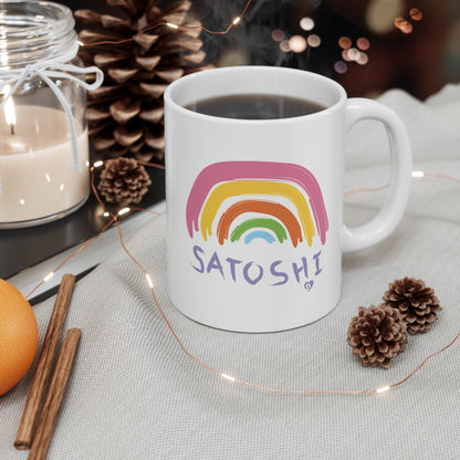 Satoshi Rainbow Mug 11oz