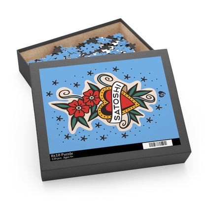 Satoshi Tattoo Jigsaw Puzzle