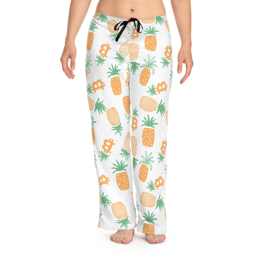 Bitcoin Pineapples Women's Pyjama Pants