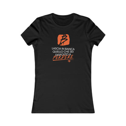 Italian 'Perdere' Bitcoin Worldwide Slim Fit T-Shirt