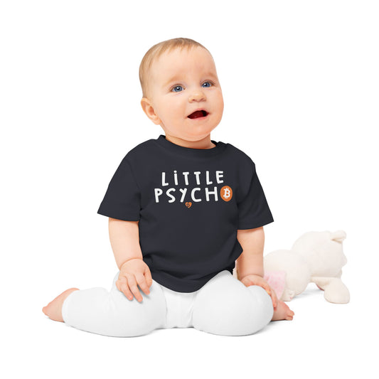 Little Psycho Organic Cotton Baby T-Shirt