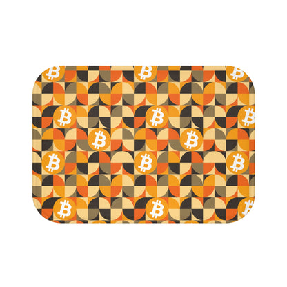 AirBTC Bitcoin Geo Bath Mat