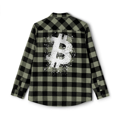 Paint-Me-Bitcoin Unisex Flannel Shirt
