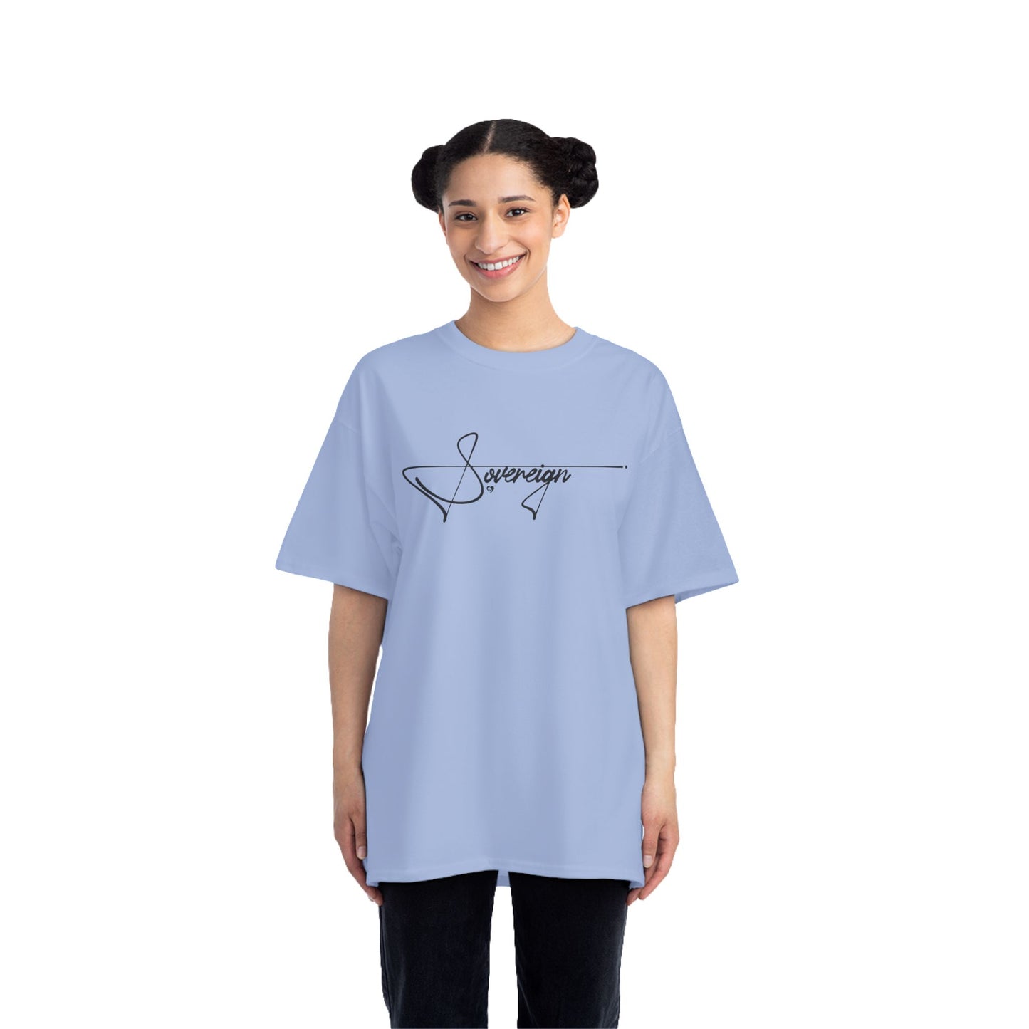 Camiseta extragrande con logo de Sovereign 