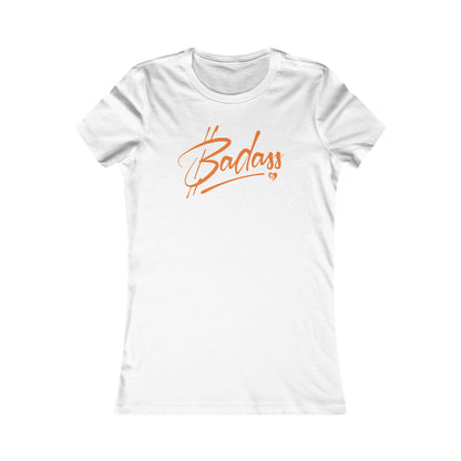 Bitcoin Badass Slim Fit Women's T-Shirt
