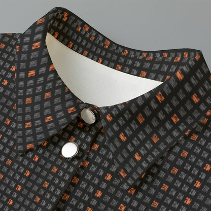21 Million Grid Women's Cropped Jacket