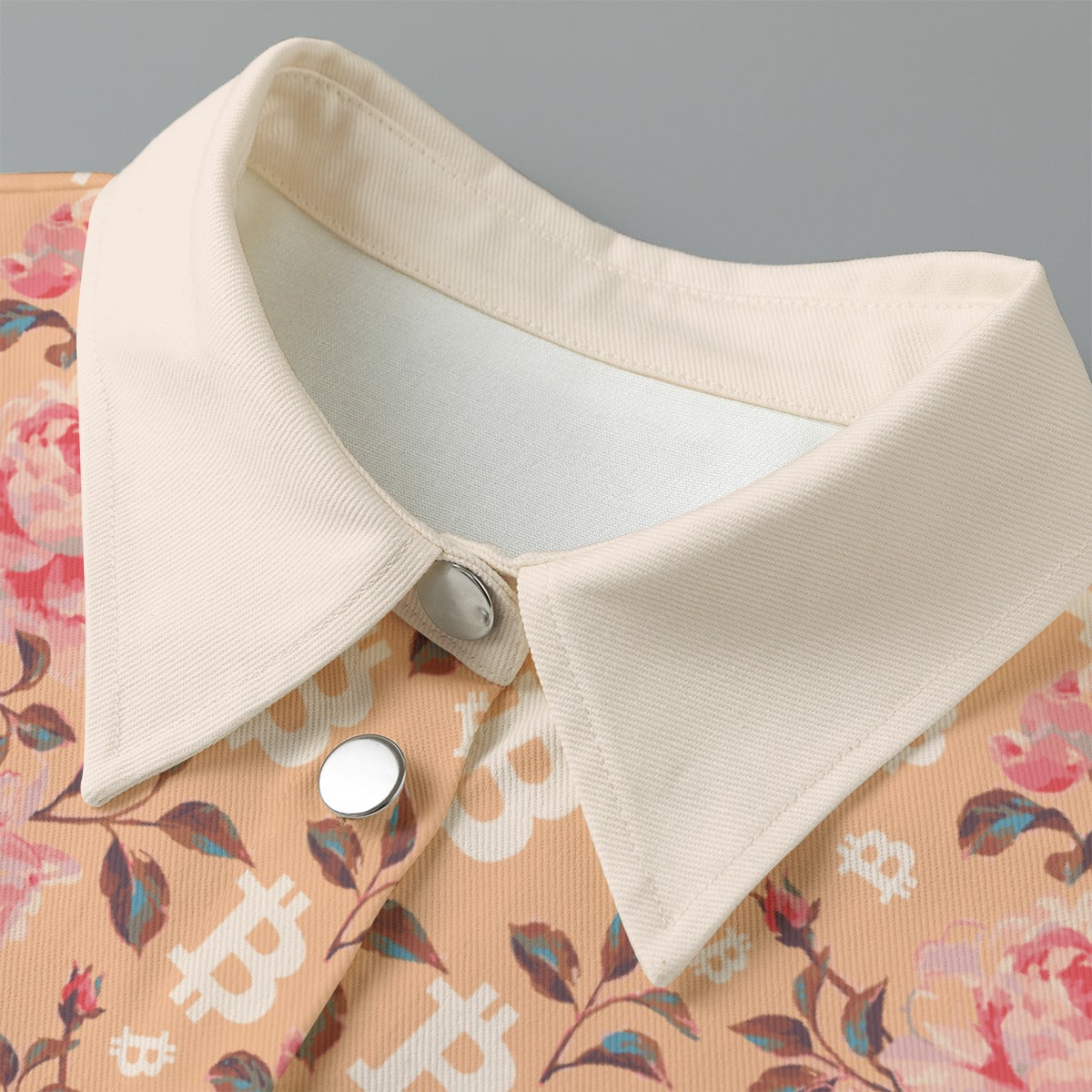 Stack Roses Women's Cropped Jacket