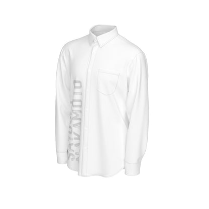 Satoshi Nakamoto Faded Men's Long Sleeve Shirt