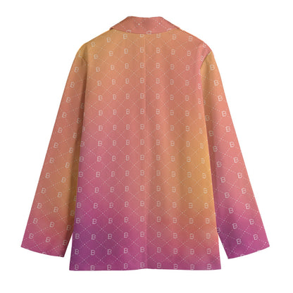 Bitcoin in the Bahamas Women's Leisure Jacket Blazer