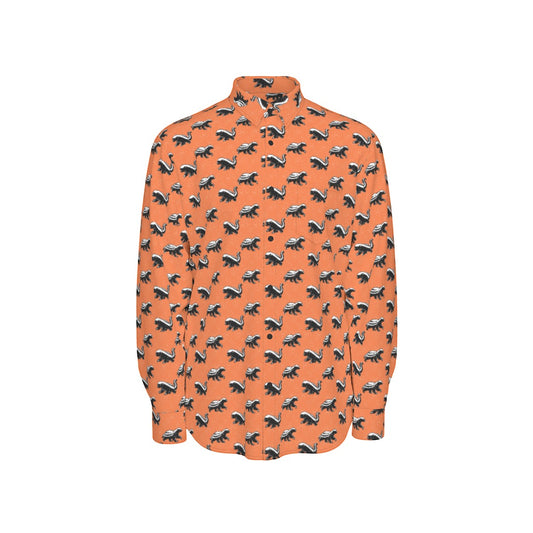 Honey Badger Don't Care Men's Long Sleeve Shirt