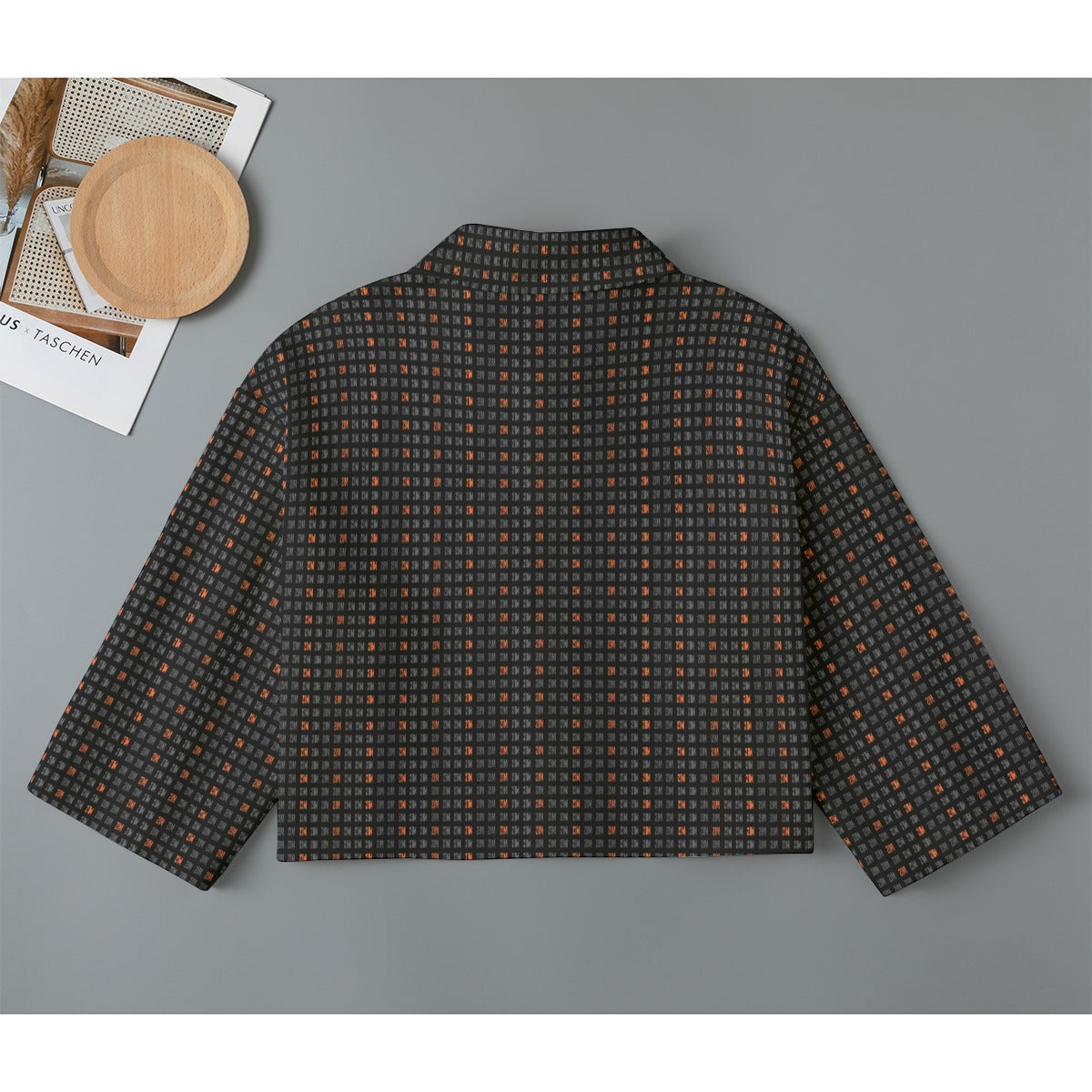 21 Million Grid Women's Cropped Jacket