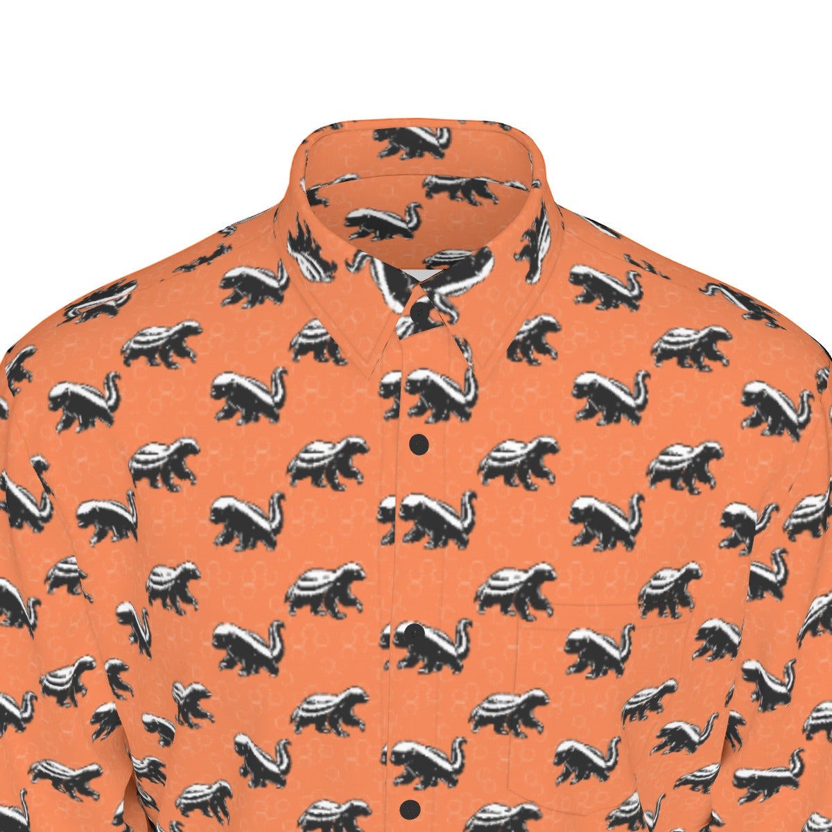 Honey Badger Don't Care Men's Long Sleeve Shirt