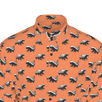Honey Badger Don't Care Men's Long Sleeve Shirt