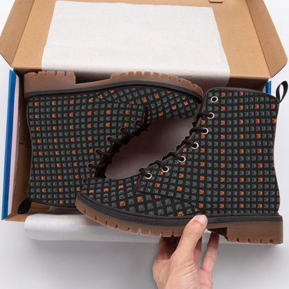21 Million Grid Men's Martin Short Boots