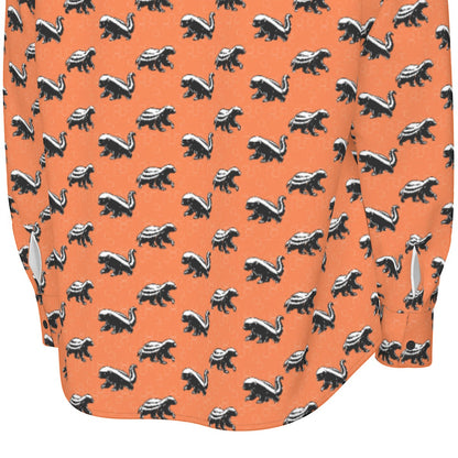 Honey Badger Don't Care Men's Long Sleeve Shirt