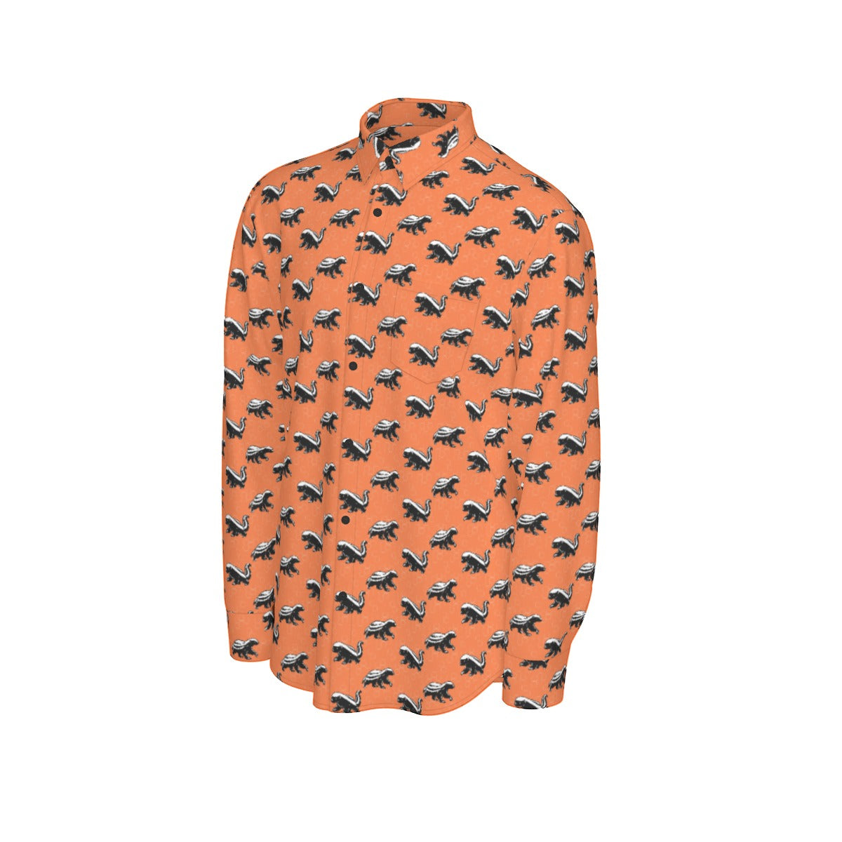 Honey Badger Don't Care Men's Long Sleeve Shirt