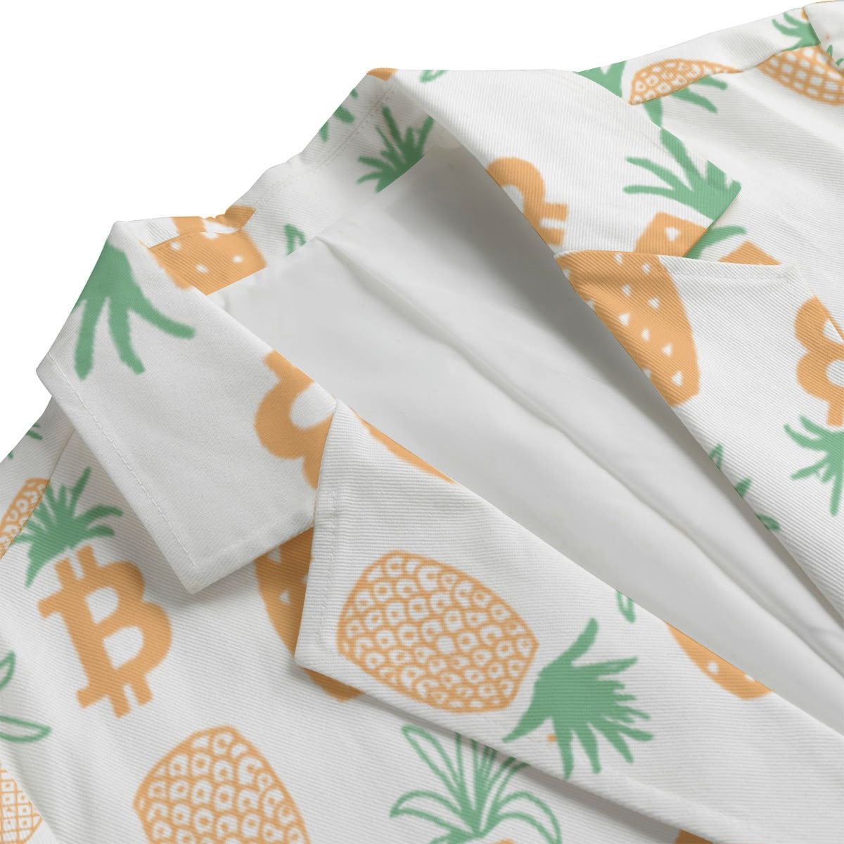 Bitcoin Pineapples Women's Leisure Jacket Blazer