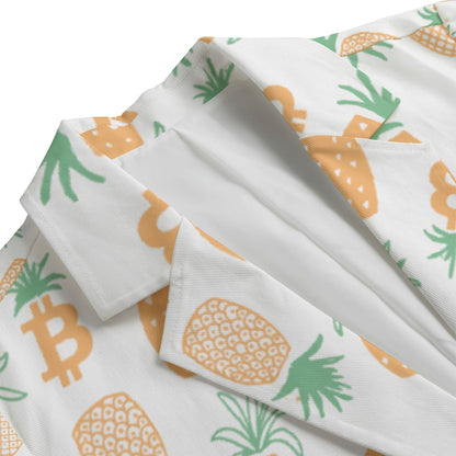 Bitcoin Pineapples Women's Leisure Jacket Blazer