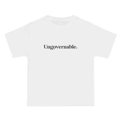 Camiseta clásica extragrande con estampado de carne de Ungovernable 