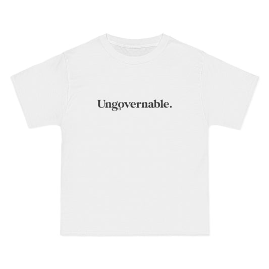 Ungovernable Classic Oversized Beefy T-Shirt