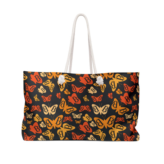 Bitcoin Butterflies Weekender Bag