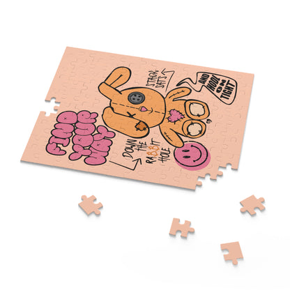 Down The Rabbit Hole Bitcoin Jigsaw Puzzle