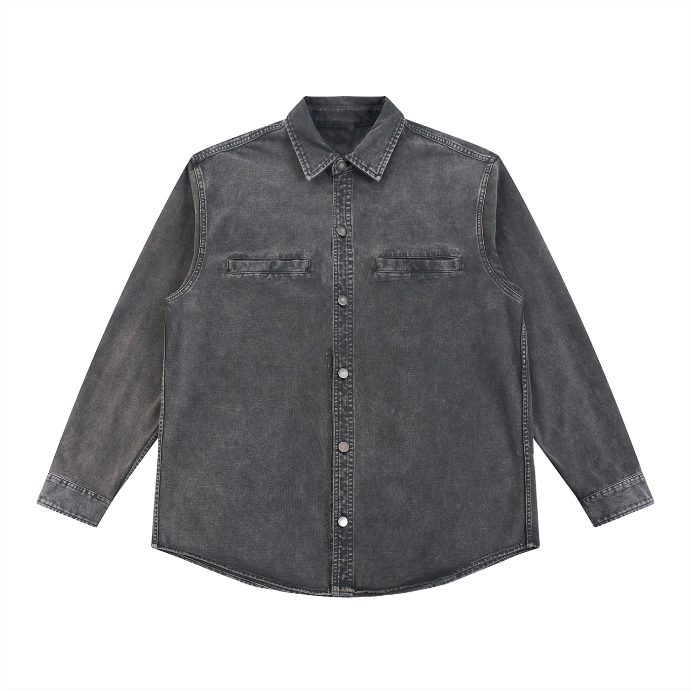 Don't Trust. Verify. Denim Vintage Washed Heavyweight Jacket