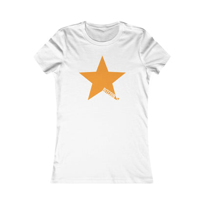 Big Bitcoin Star Slim Fit T-Shirt