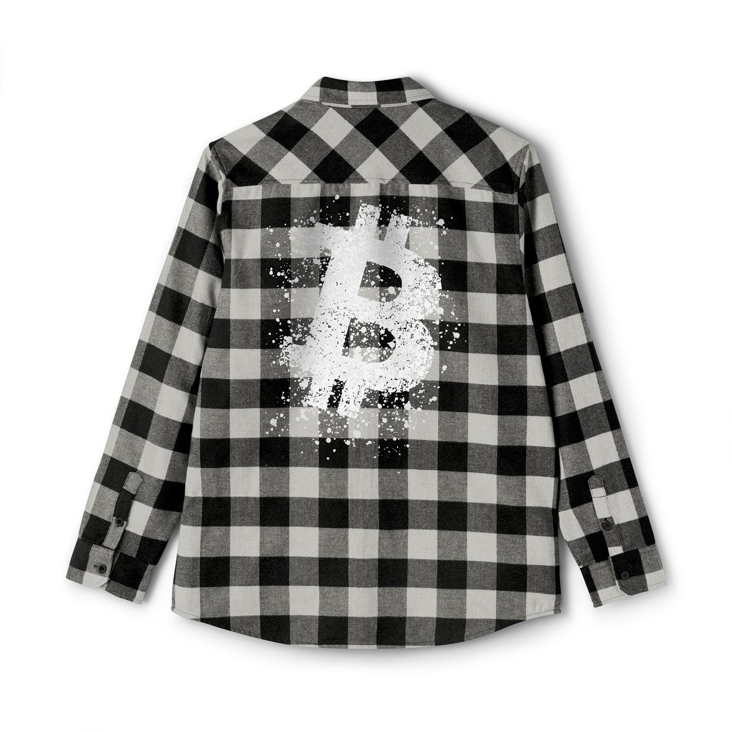 Paint-Me-Bitcoin Unisex Flannel Shirt