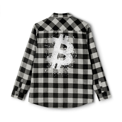 Paint-Me-Bitcoin Unisex Flannel Shirt