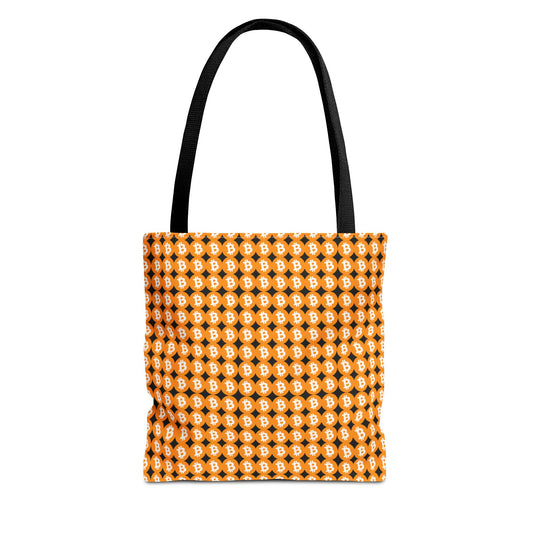 Mini Bitcoin Symbols Tote Bag