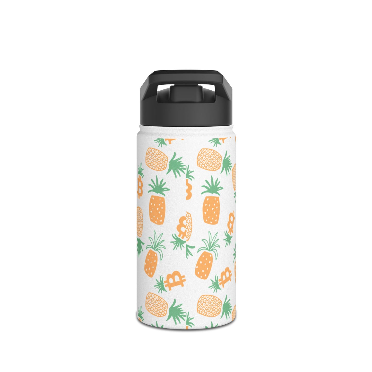 Bitcoin Pineapples Stainless Steel Water Bottle
