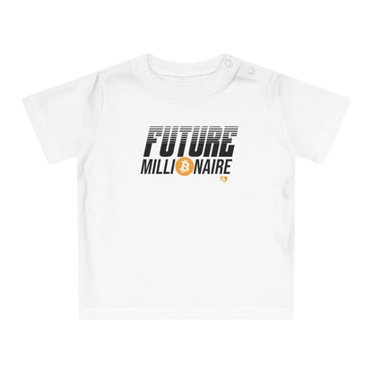 Future Millionaire Organic Cotton Baby T-Shirt