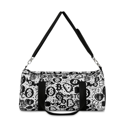 Read All About It Bitcoin Duffel Bag