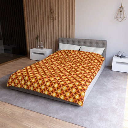 AirBTC Bitcoin 1975 Microfiber Duvet Cover